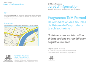 livret d’information ToM Remed Programme