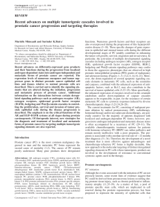 Recent advances on multiple tumorigenic cascades involved in