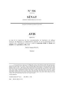 AVIS N° 506 S É N A T