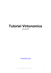 Tutoriel Virtonomics par goto64  virtonomics.com