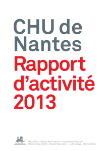 CHU de Nantes Rapport