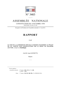 N° 3403 ASSEMBLÉE   NATIONALE RAPPORT CONSTITUTION DU 4 OCTOBRE 1958