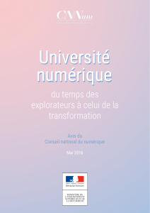 Télécharger Université numérique : du temps des explorateurs à celui de la transformation au format PDF, poids 2.80 Mo