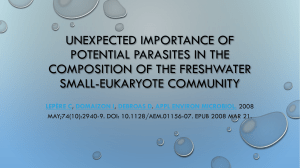 unexpected importance of potential parasites