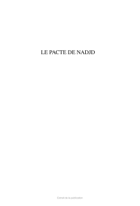 LE PACTE DE NADJD Extrait de la publication