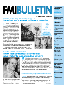 R Les ministres s’engagent à alimenter la reprise