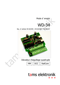 elektronik tams WD-34 t