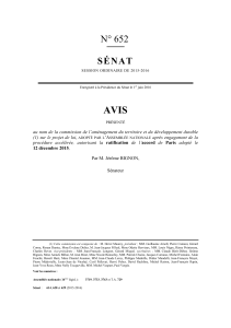 AVIS N° 652 S É N A T