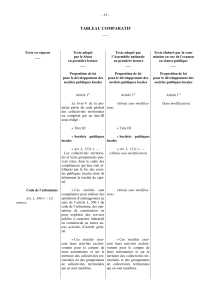 TABLEAU COMPARATIF ___