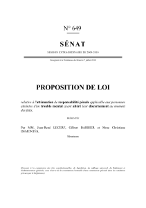 SÉNAT  PROPOSITION DE LOI N° 649