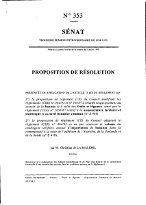 N° 353 SÉNAT PROPOSITION DE RÉSOLUTION