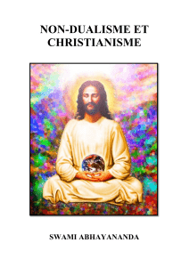 non dualisme et christianisme