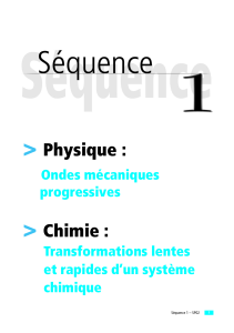 &gt; Physique : Chimie :