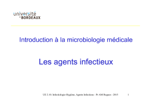 Introduction Introduction àààà la microbiologie m la microbiologie méééédicale dicale