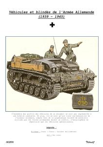 Véhicules et blindés de l’Armée Allemande (1939 – 1945)