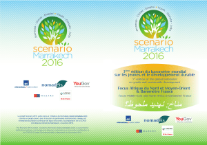 scenario 2016 Marrakech