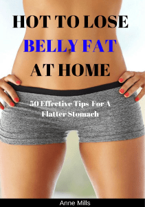 how to lose belly fat at home