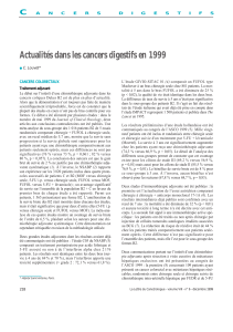 CANCERS COLORECTAUX Traitement adjuvant (4)