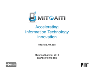 Accelerating Information Technology Innovation