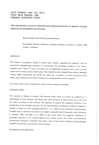 ACTA STEREOL 1994; 13/1: 69-74 PFIOC SECS PRAGUE, 1993 ORIGINAL SCIENTIFIC PAPER