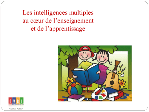 Pedagogie Les intelligences multiples