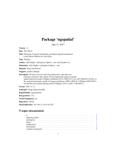 http://cran.at.r-project.org/web/packages/ngspatial/ngspatial.pdf