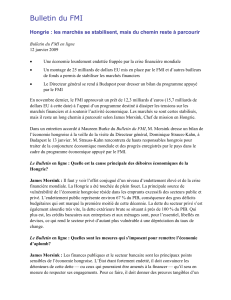 Bulletin du FMI