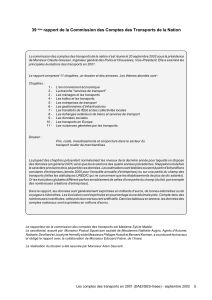 Télécharger Les comptes des transports en 2001 : 39ème rapport de la Commission des comptes des transports de la Nation au format PDF, poids 1.05 Mo