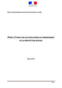 Télécharger Point d'étape sur les évolutions du financement de la protection sociale au format PDF, poids 2.87 Mo