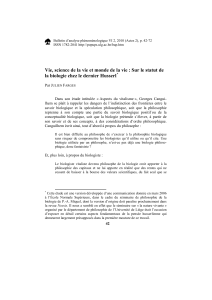 Bulletin d’analyse phénoménologique VI 2, 2010 (Actes 2), p. 42-72