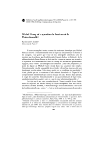 Bulletin d’analyse phénoménologique VI 8, 2010 (Actes 3), p. 284-304