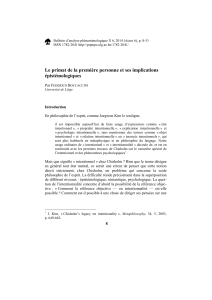 Bulletin d’analyse phénoménologique X 6, 2014 (Actes 6), p. 8-31