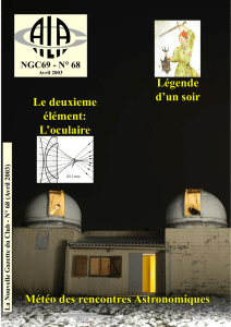 NGC69 N°68 - Club d`Astronomie de Lyon Ampère