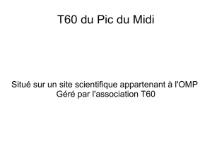 T60 du Pic du Midi
