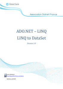 LINQ to DataSet