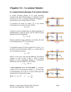 Chapitre 5.4 – Le moteur linéaire