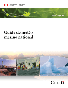 Guide de météo marine national