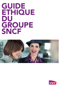 GUIDE ETHIQUE DU GROUPE SNCF