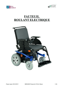 FAUTEUIL ROULANT ELECTRIQUE