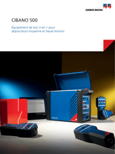 Brochure CIBANO 500