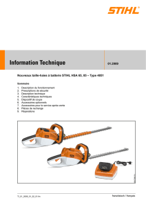 Information Technique - pieces détachées motoculture