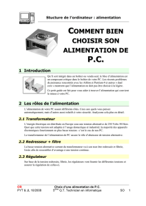 COMMENT BIEN CHOISIR SON ALIMENTATION DE