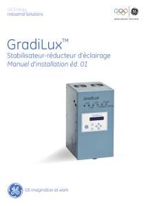 GE - GradiLux - Stabilisateur-réducteur d`éclairage