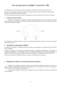 Rapport Liste montage Electrotechnique_2006