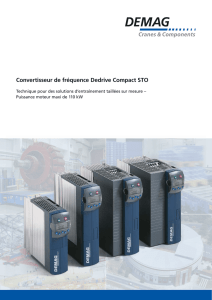 Convertisseur de fréquence Dedrive Compact STO