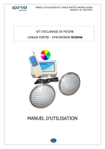 Manuel installation kit synchro