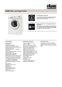 FWNB7124L Lave-linge Frontal