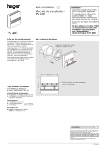 TS 400 - Hager