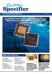 Les Modules Front-End de Murata Pour Applications Wifi et