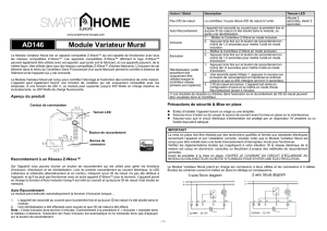 AD146 Module Variateur Mural